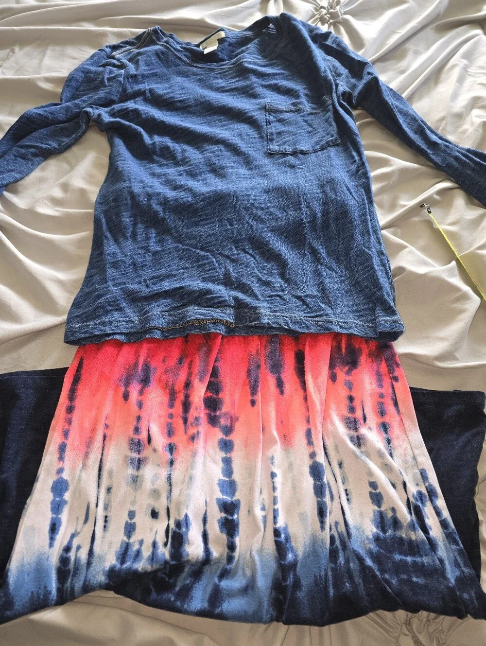Justice Tie Dyed Maxi Skirt